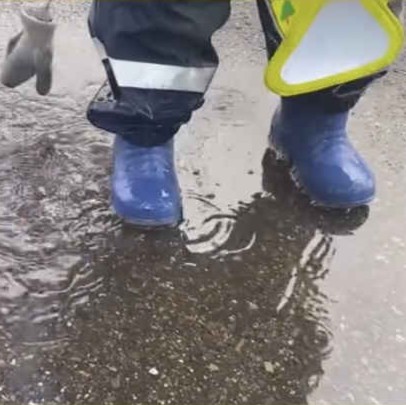 Promenade sous la pluie